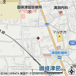 香川県さぬき市津田町津田985-11周辺の地図