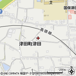 香川県さぬき市津田町津田1728-6周辺の地図