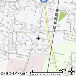 香川県高松市太田上町117周辺の地図