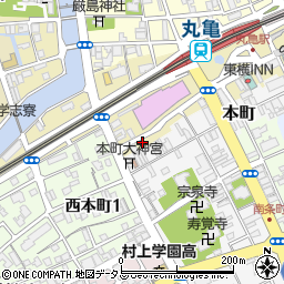 香川県丸亀市浜町62周辺の地図