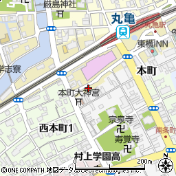 香川県丸亀市浜町61周辺の地図