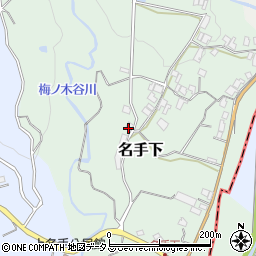 和歌山県紀の川市名手下321周辺の地図