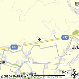 兵庫県南あわじ市志知奥743周辺の地図