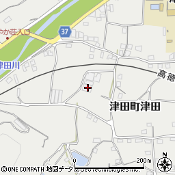 香川県さぬき市津田町津田1835-1周辺の地図