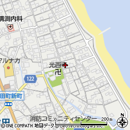 香川県さぬき市津田町津田1242周辺の地図