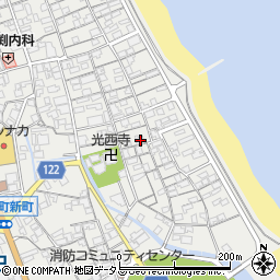 香川県さぬき市津田町津田1240-2周辺の地図