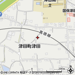 香川県さぬき市津田町津田1728-8周辺の地図