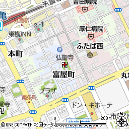弘聖寺周辺の地図