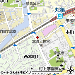 香川県丸亀市浜町73周辺の地図