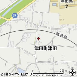 香川県さぬき市津田町津田1734-5周辺の地図