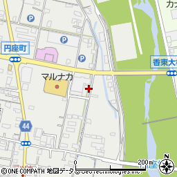 はま寿司 高松円座店周辺の地図