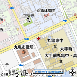 四国税理士会丸亀支部周辺の地図