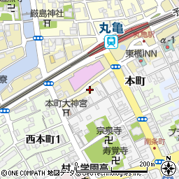 香川県丸亀市浜町52周辺の地図