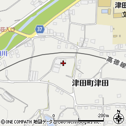 香川県さぬき市津田町津田1832-8周辺の地図