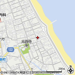 香川県さぬき市津田町津田1349-2周辺の地図