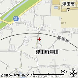 香川県さぬき市津田町津田1734周辺の地図