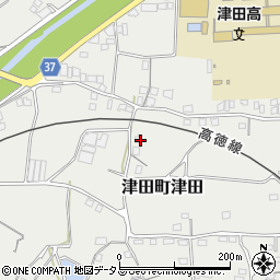 香川県さぬき市津田町津田1734-1周辺の地図