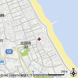 香川県さぬき市津田町津田1349-4周辺の地図