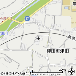 香川県さぬき市津田町津田1832周辺の地図