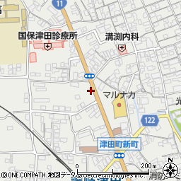 香川県さぬき市津田町津田991周辺の地図