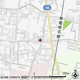 香川県高松市太田上町120-5周辺の地図