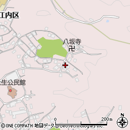 広島県尾道市因島土生町宇和部区1597-3周辺の地図