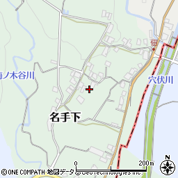 和歌山県紀の川市名手下133周辺の地図