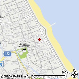 香川県さぬき市津田町津田1349周辺の地図