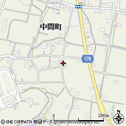 香川県高松市中間町1269周辺の地図