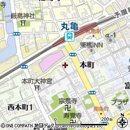 香川県丸亀市浜町50周辺の地図
