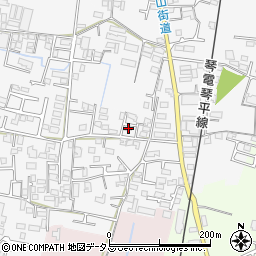 香川県高松市太田上町121周辺の地図