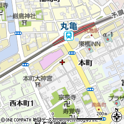 香川県丸亀市浜町48周辺の地図