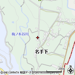 和歌山県紀の川市名手下42周辺の地図
