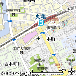 香川県丸亀市浜町47周辺の地図