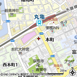 香川県丸亀市浜町46-2周辺の地図