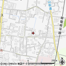 香川県高松市太田上町127周辺の地図