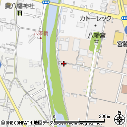 香川県高松市下田井町666-1周辺の地図