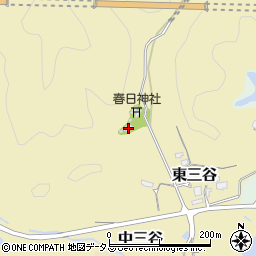 和歌山県紀の川市中三谷808周辺の地図