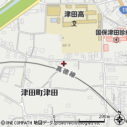 香川県さぬき市津田町津田1715周辺の地図