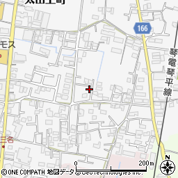 香川県高松市太田上町128周辺の地図