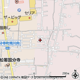 香川県高松市国分寺町福家甲3737-8周辺の地図