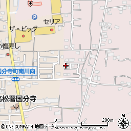 香川県高松市国分寺町福家甲3737-7周辺の地図