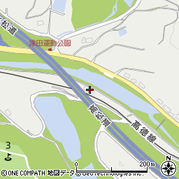 香川県さぬき市津田町津田1964-1周辺の地図