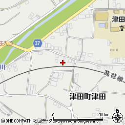 香川県さぬき市津田町津田1829-2周辺の地図