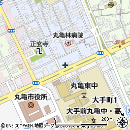 香川県丸亀市風袋町214周辺の地図