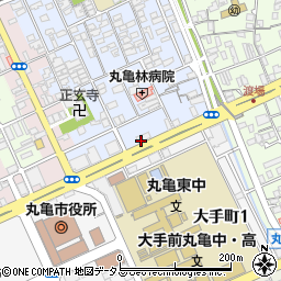 香川県丸亀市風袋町213周辺の地図