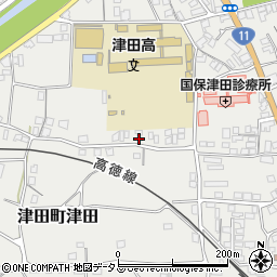香川県さぬき市津田町津田1707周辺の地図