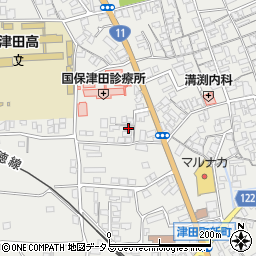 香川県さぬき市津田町津田1683-5周辺の地図