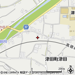 香川県さぬき市津田町津田1828周辺の地図