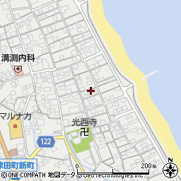 香川県さぬき市津田町津田1228周辺の地図
